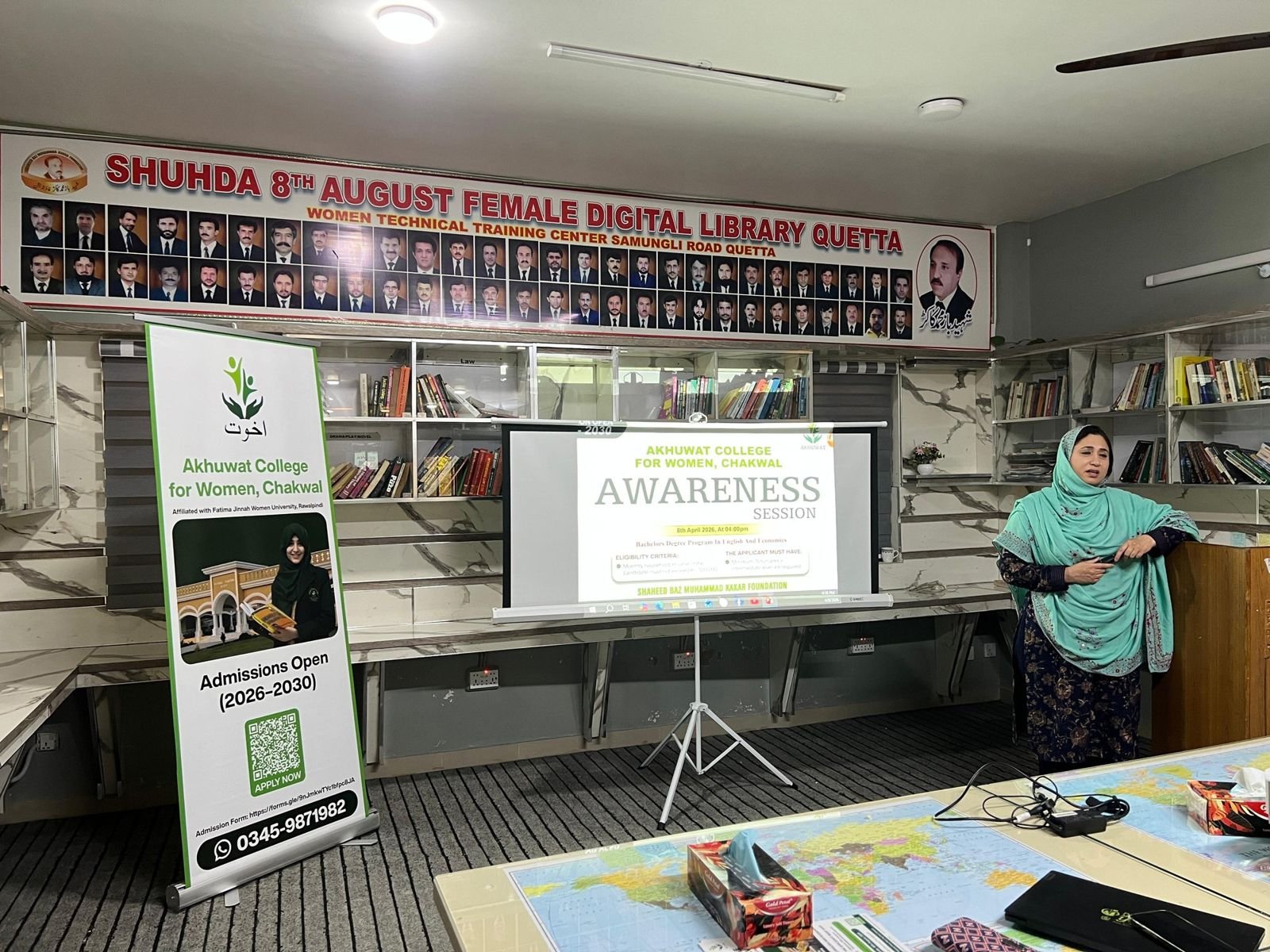 Free BS education for Balochistan's daughters: Akhuwat College session