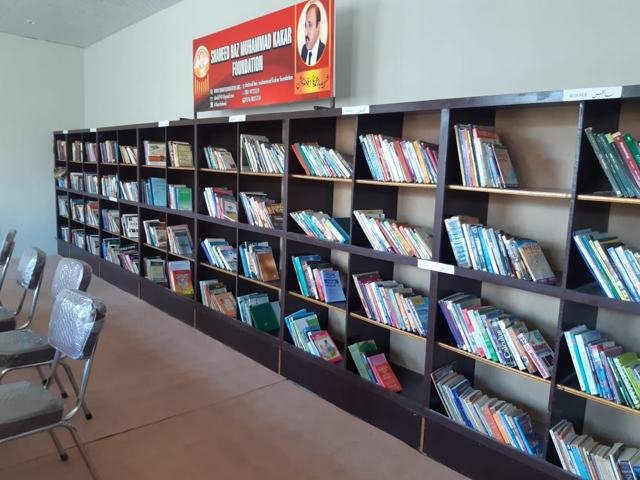 Fresh shelves at a newly opened branch