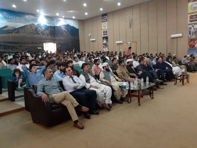 Seminar audience in Quetta