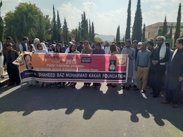 World Osteoporosis Day public awareness walk