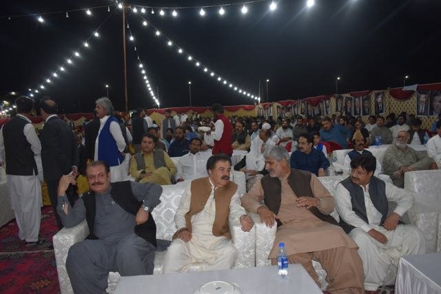 Guests at the anniversary gathering
