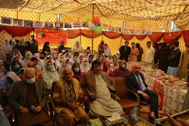 Guests at the book fair