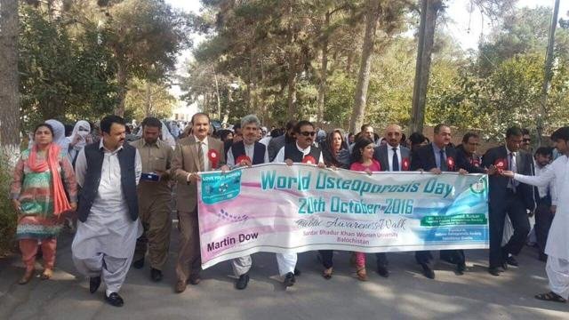 World Osteoporosis Day walk