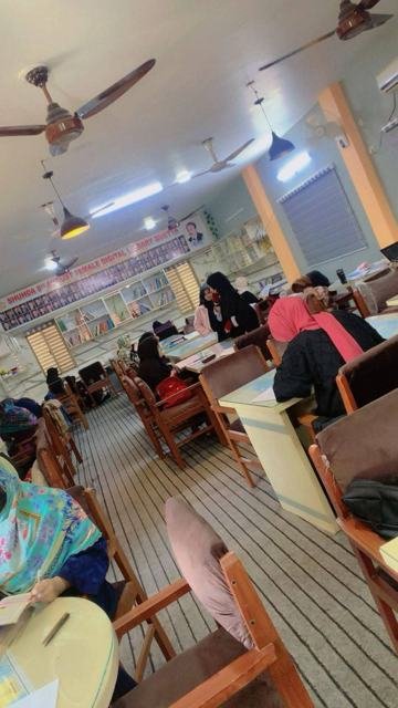 Female Digital Library hall