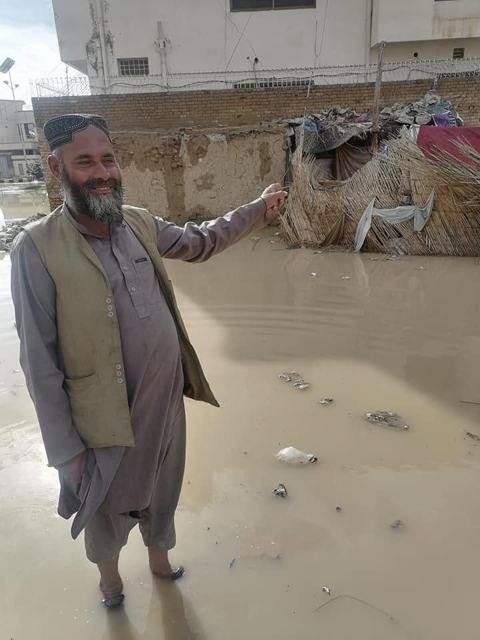 Flood relief in Qila Saifullah