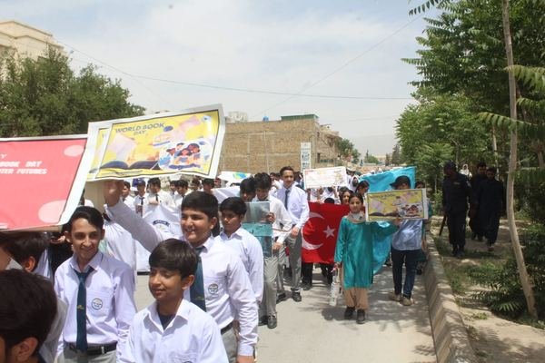 World Book Day rally with Jinnah Town schools
