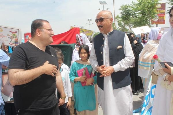 World Book Day rally with Jinnah Town schools