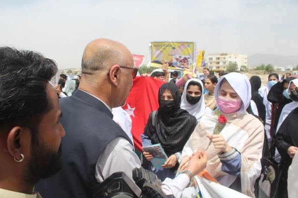 World Book Day rally with Jinnah Town schools