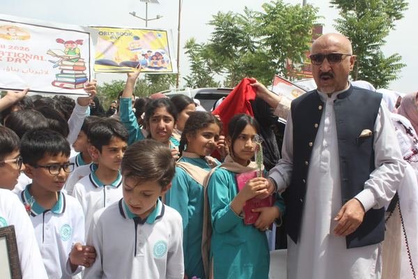 World Book Day rally with Jinnah Town schools