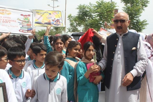 World Book Day rally with Jinnah Town schools
