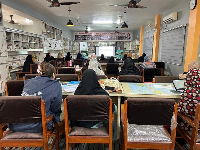 Pakistan's first library run entirely by women