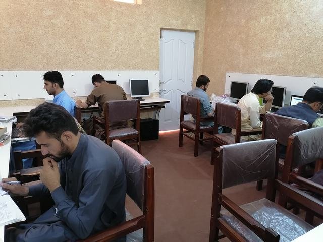 A day in the Jinnah Town library