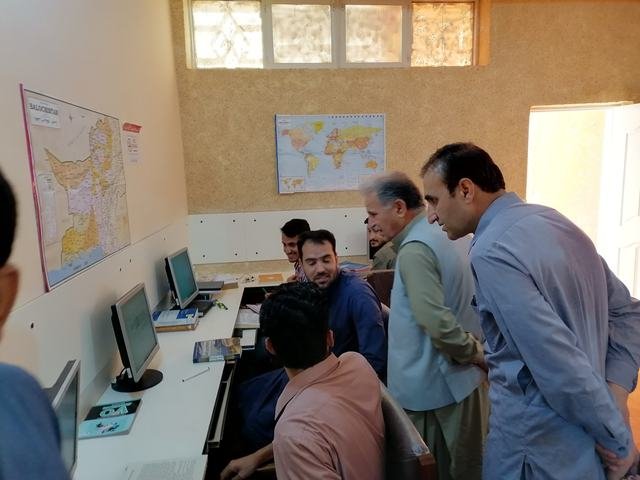 A day in the Jinnah Town library